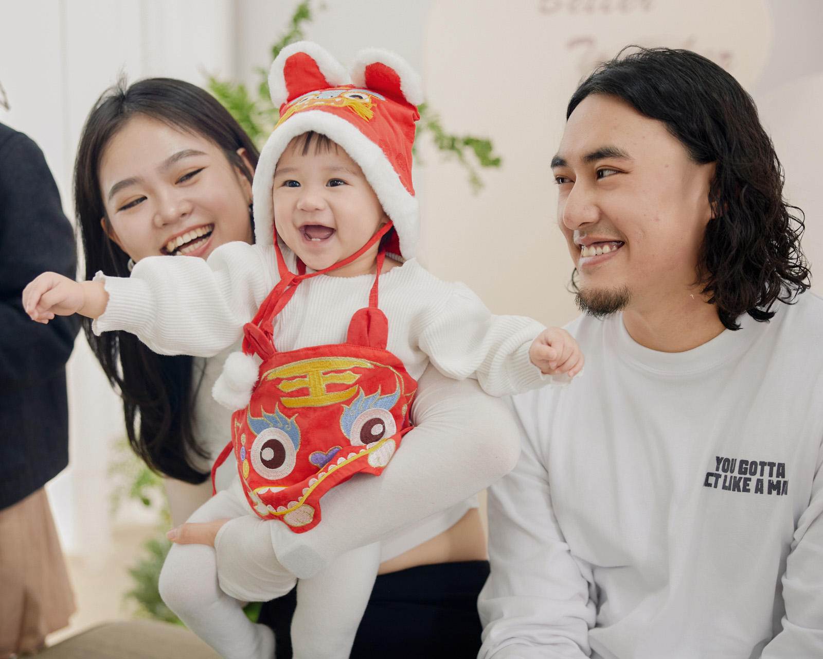 允曦抓周慶生派對